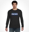 Israel Flag in Letters Shirt