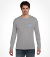Israel Flag Crest Pocket Shirt