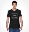 New York City "The Big Apple" - Hebrew Letters Shirt