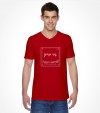 New York City "The Big Apple" - Hebrew Letters Shirt