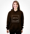 New York City "The Big Apple" - Hebrew Letters Shirt