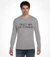 Trust Me I'm a Rabbi Funny Jewish Shirt