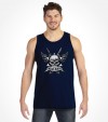 Ultimate Krav Maga Skull and Cross Swords Shirt