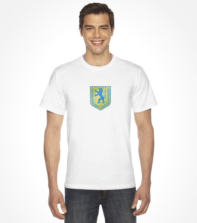 Jerusalem Lion of Judah Vintage Israel Crest Design Shirt