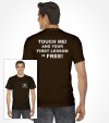 "Your First Lesson is Free" Krav Maga Shirt