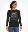 Happy Holidays "Ugly" Chanuka / Hanukkah Gift Shirt