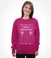 Happy Holidays "Ugly" Chanuka / Hanukkah Gift Shirt