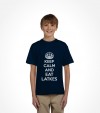 "Keep Calm and Eat Latkes" Funny Jewish Hanukkah Shirt