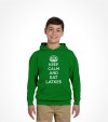 "Keep Calm and Eat Latkes" Funny Jewish Hanukkah Shirt