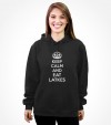 "Keep Calm and Eat Latkes" Funny Jewish Hanukkah Shirt