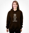 "Keep Calm and Eat Latkes" Funny Jewish Hanukkah Shirt