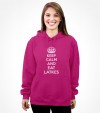 "Keep Calm and Eat Latkes" Funny Jewish Hanukkah Shirt