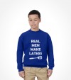 "Real Man Make Latkes" Funny Jewish Hanukkah  Shirt