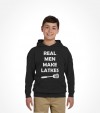 "Real Man Make Latkes" Funny Jewish Hanukkah  Shirt