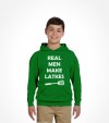 "Real Man Make Latkes" Funny Jewish Hanukkah  Shirt