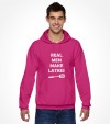 "Real Man Make Latkes" Funny Jewish Hanukkah  Shirt