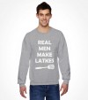 "Real Man Make Latkes" Funny Jewish Hanukkah  Shirt