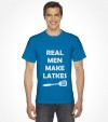 "Real Man Make Latkes" Funny Jewish Hanukkah  Shirt