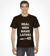 "Real Man Make Latkes" Funny Jewish Hanukkah  Shirt