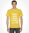 "Real Man Make Latkes" Funny Jewish Hanukkah  Shirt