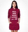 "Real Man Make Latkes" Funny Jewish Hanukkah  Shirt