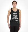 "Real Man Make Latkes" Funny Jewish Hanukkah  Shirt