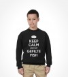 Keep Calm and Eat Gefilte Fish Funny Jewish Shirt