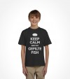 Keep Calm and Eat Gefilte Fish Funny Jewish Shirt