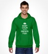 Keep Calm and Eat Gefilte Fish Funny Jewish Shirt