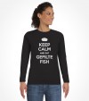 Keep Calm and Eat Gefilte Fish Funny Jewish Shirt