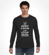 Keep Calm and Stop Iran - Israel Air Force Shirt