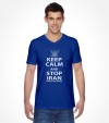 Keep Calm and Stop Iran - Israel Air Force Shirt