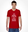 Keep Calm and Stop Iran - Israel Air Force Shirt