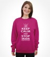 Keep Calm and Stop Iran - Israel Air Force Shirt