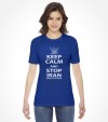 Keep Calm and Stop Iran - Israel Air Force Shirt