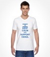 Keep Calm and Support Israel Shirt