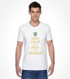 Keep Calm and Pray for Jerusalem Shirt