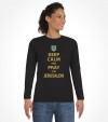 Keep Calm and Pray for Jerusalem Shirt