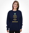 Keep Calm and Pray for Jerusalem Shirt