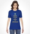 Keep Calm and Pray for Jerusalem Shirt