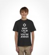 Keep Calm cuz You are Jewish Shirt