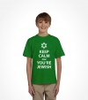 Keep Calm cuz You are Jewish Shirt