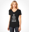 Keep Calm cuz You are Jewish Shirt