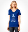 Keep Calm cuz You are Jewish Shirt