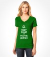 Keep Calm cuz You are Jewish Shirt