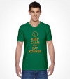 Keep Calm and Eat Kosher Funny Jewish Shirt