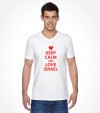 Keep Calm and Love Israel Shirt