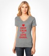 Keep Calm and Love Israel Shirt