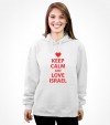 Keep Calm and Love Israel Shirt