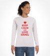 Keep Calm and Love Israel Shirt